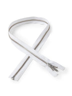 YKK No. 5 Silver Brass Open-End Zippers