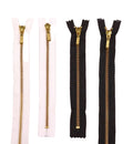 YKK No. 5 Golden Brass Closed-End Zippers