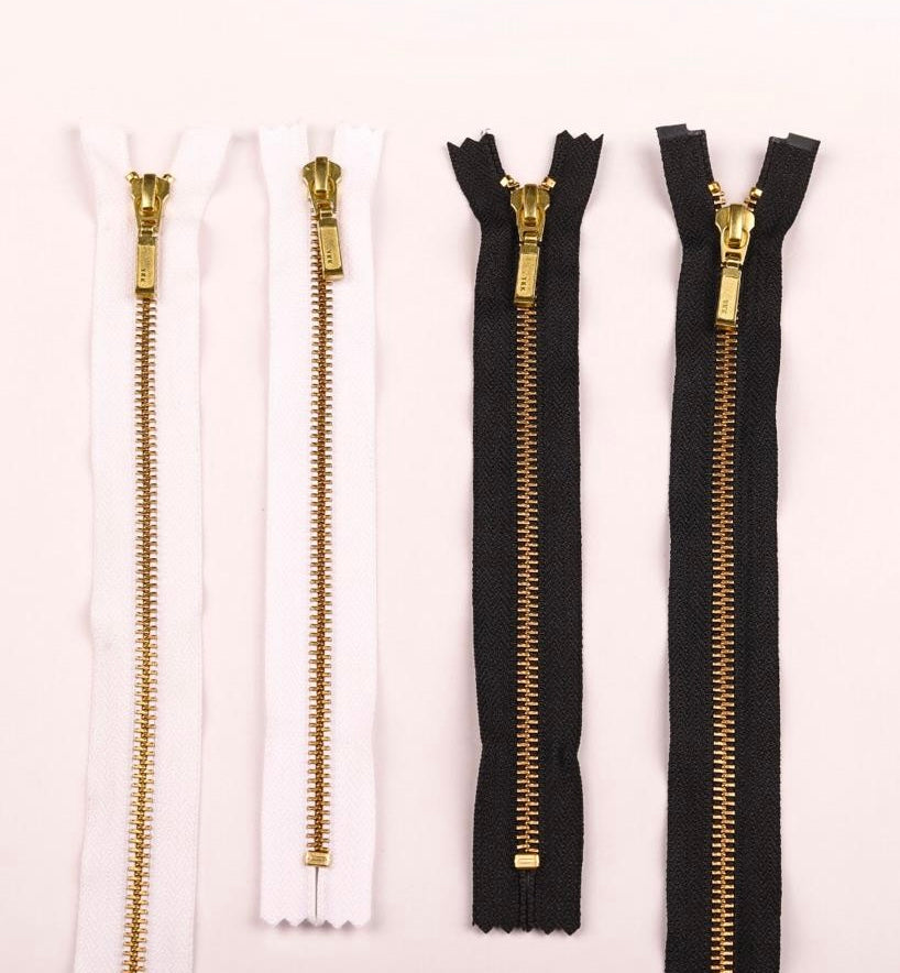 #5 Gold Close End Zipper