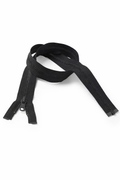 YKK No. 5 Matte Black Metal Open-End Zippers