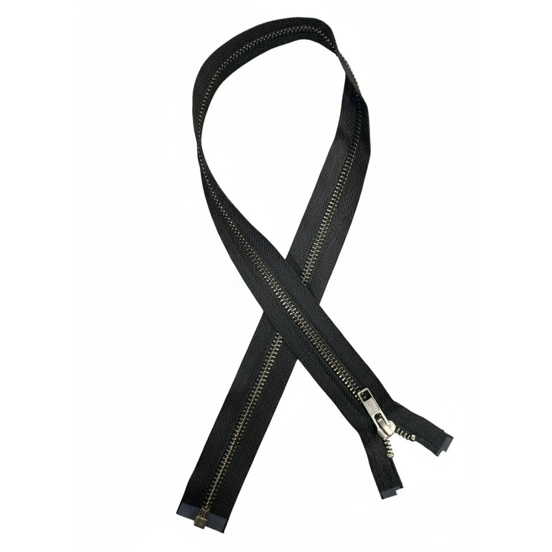 #5 Gunmetal Open End Metal Zipper